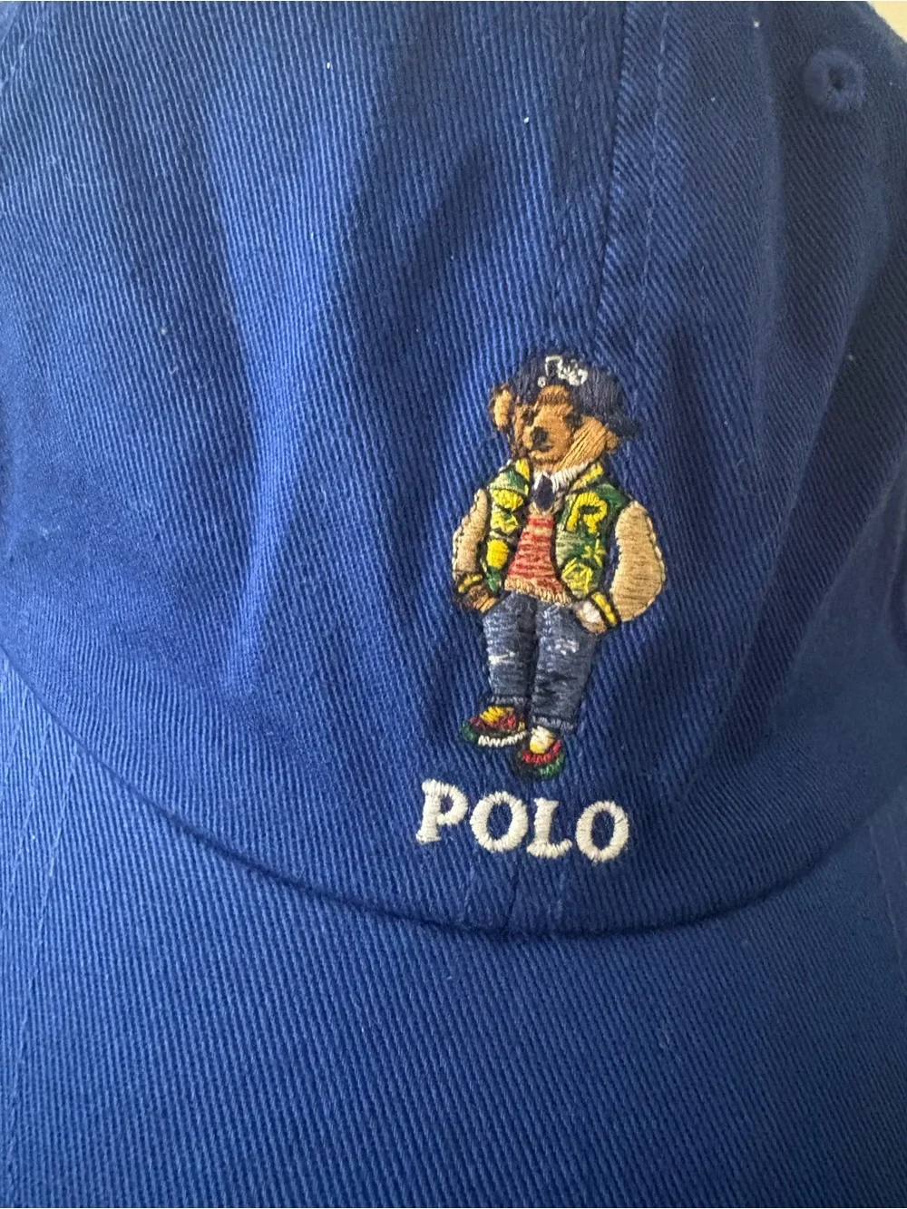 Ralph Lauren Polo Bear Twill Ball Cap